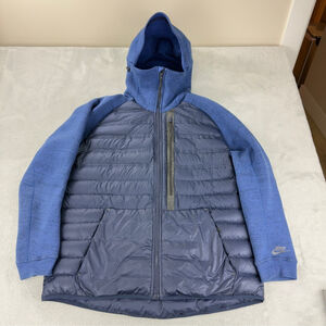 Nike Men's Size XL Tech Fleece Aeroloft 800 Down Fill Puffer Jacket 678261-451